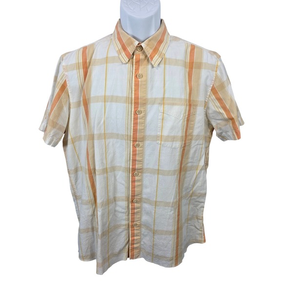 Hollister Other - Hollister Mens XL Plaid Short Sleeve Button Up Shirt Exotic Tailoring  /A126
